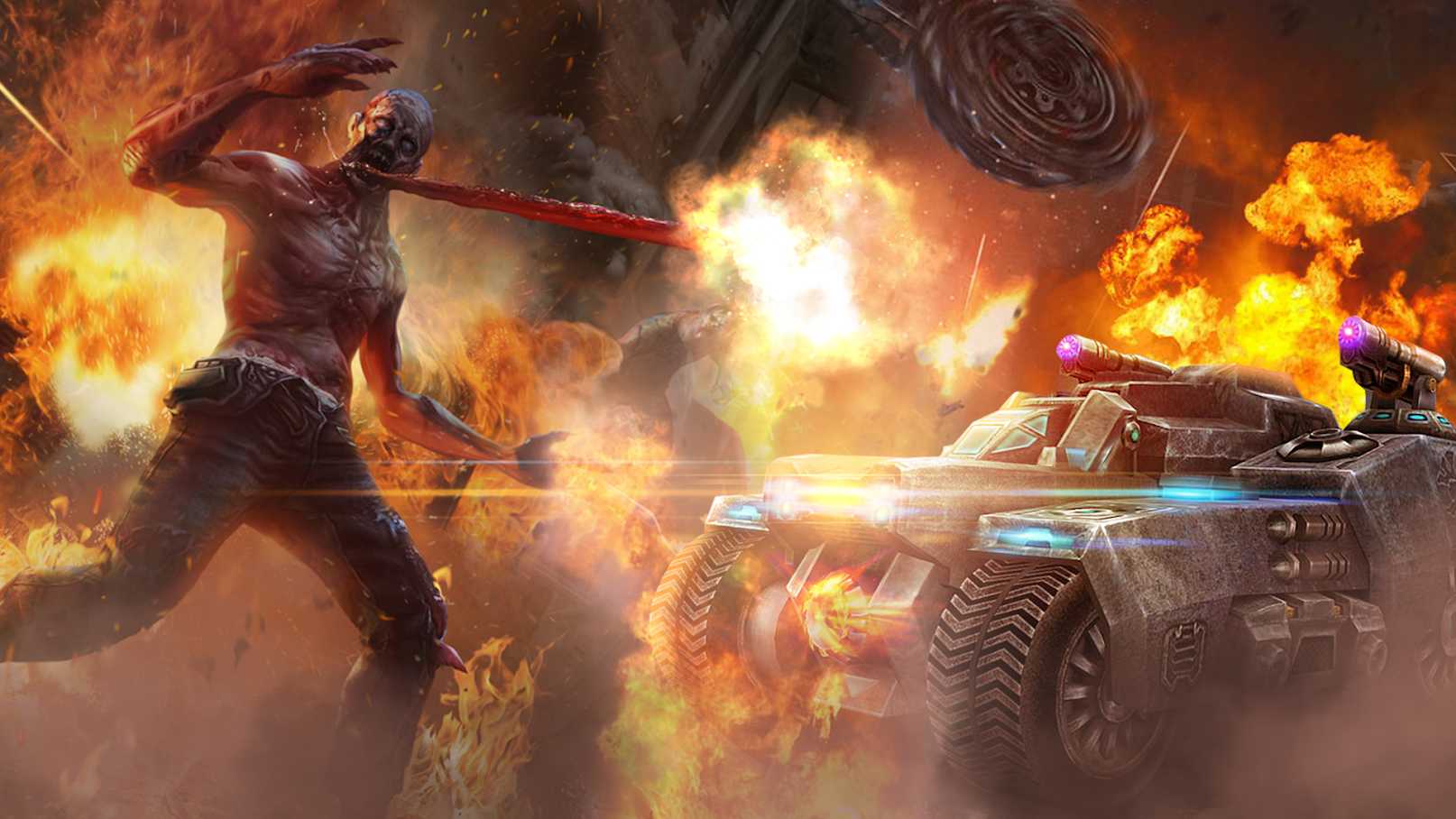 疯狂卡车撞僵尸