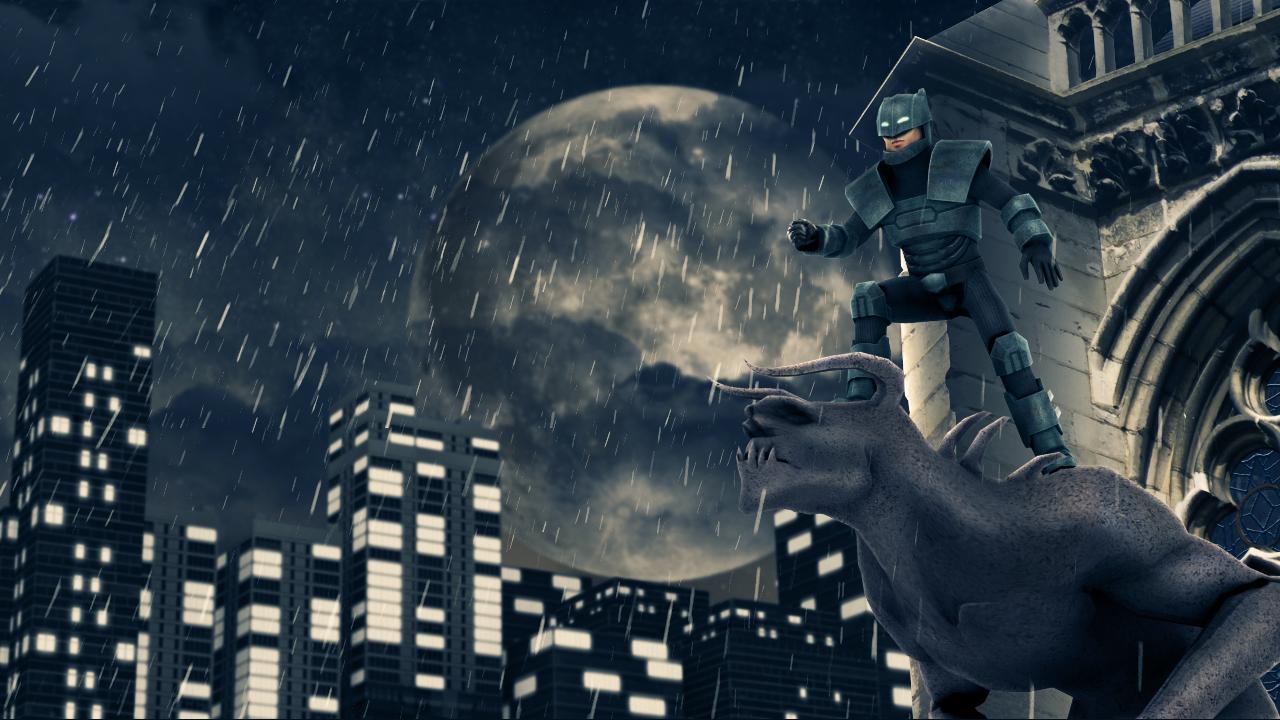 黑暗超级英雄飞行模拟器