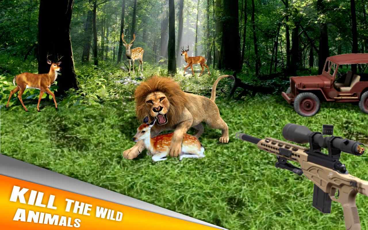 动物狩猎:吉普驾驶模拟器 动物狩猎:吉普驾驶模拟器