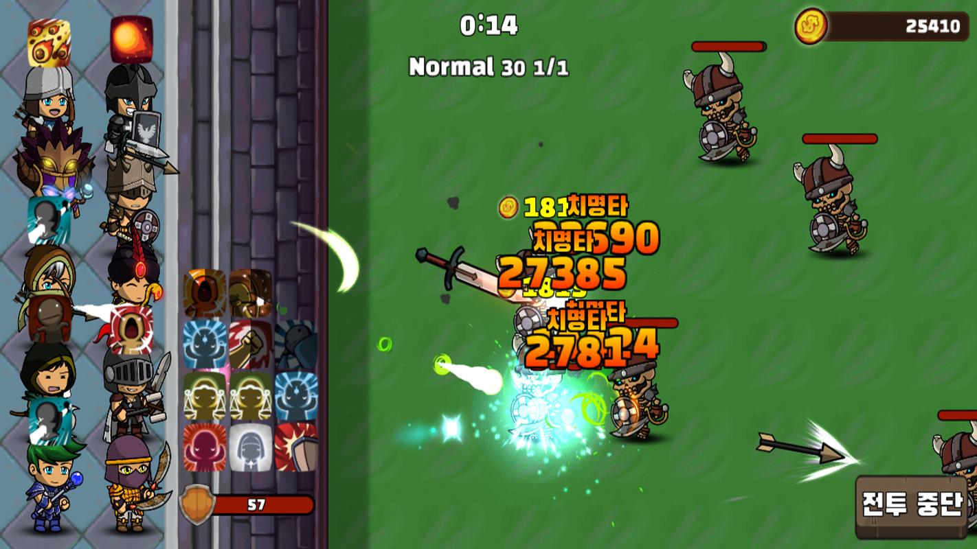 英雄防御：闲置的角色们