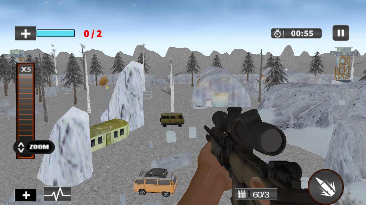 山狙击手3D作战射击攻击 