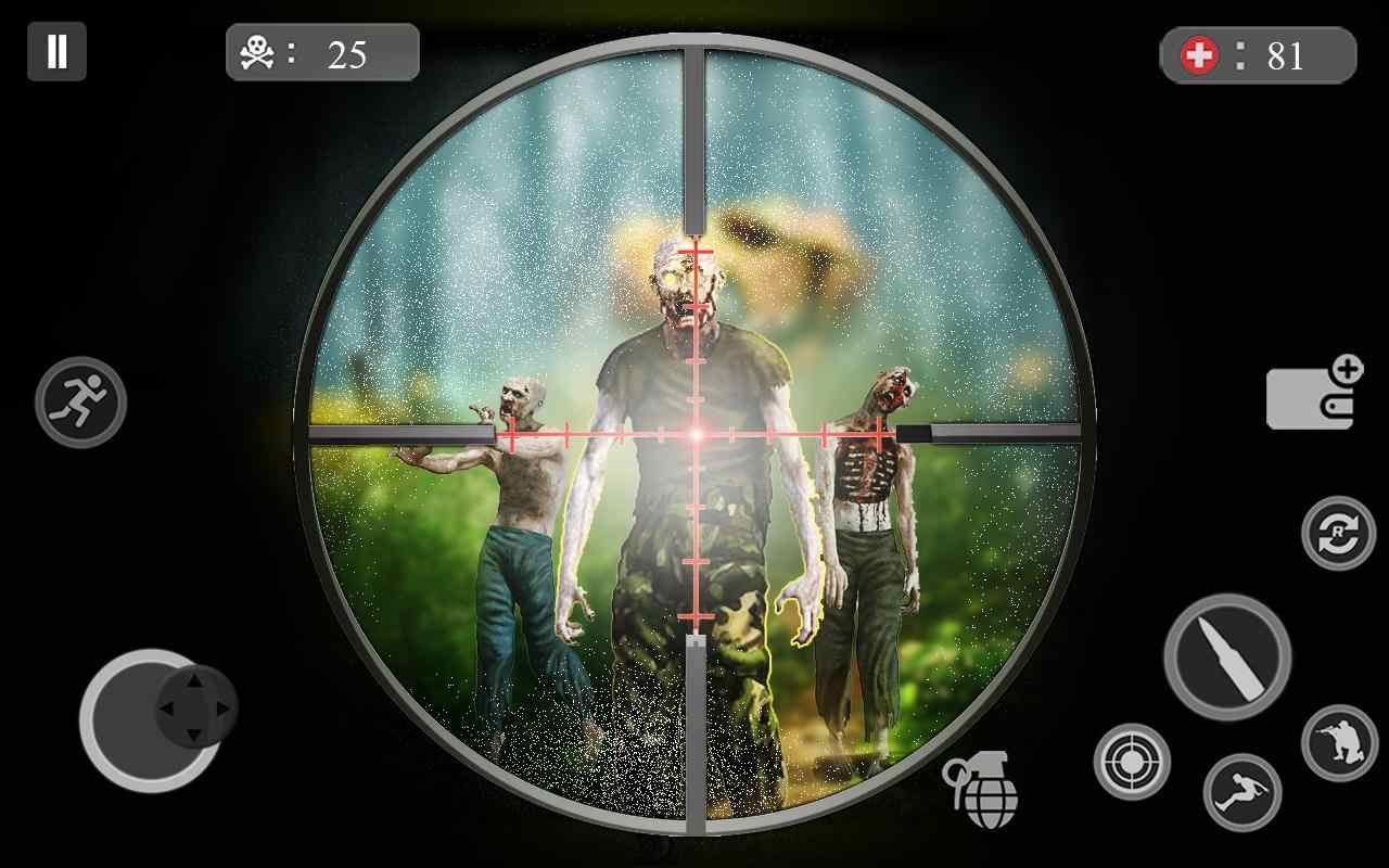 僵尸猎人狙击手罢工：FPS狙击手射击游戏