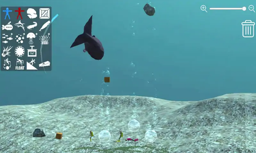 人类游乐场海底世界