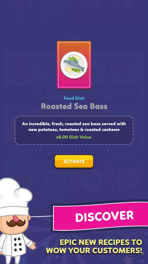 空闲餐厅帝国：烹饪大亨模拟器