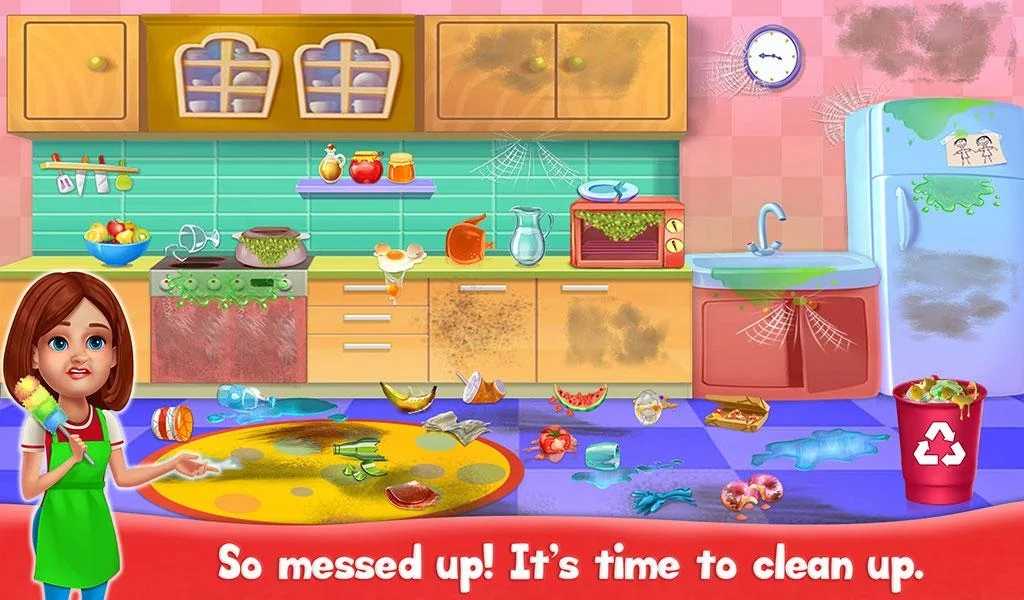 大房子清理和洗涤 大房子清理和洗涤