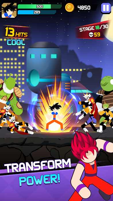 火柴人战争：超级龙珠火柴人