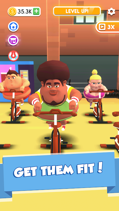 减肥闲散的健身房