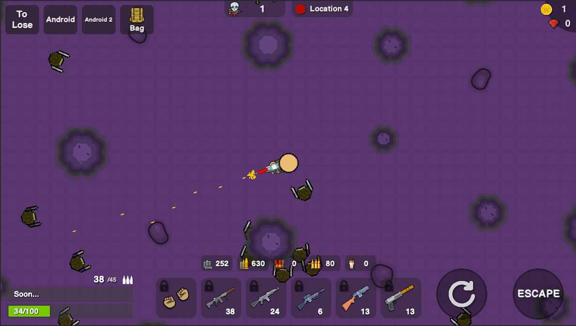 僵尸大逃杀：2D