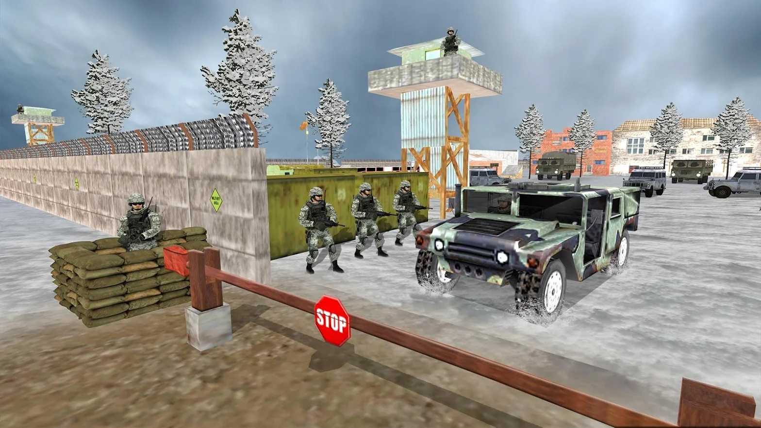 陆军吉普：货物驾驶