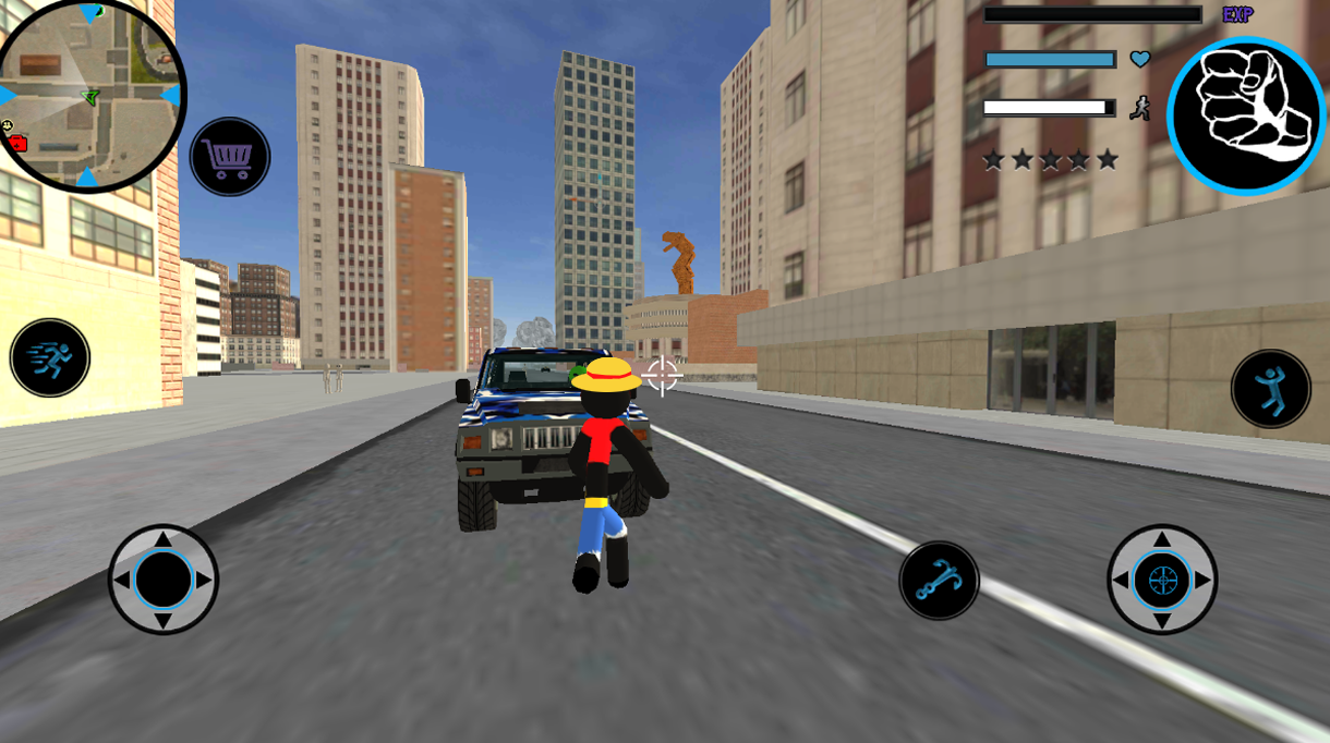 火柴人绳索英雄