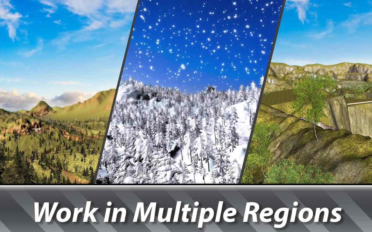 采伐卡车模拟器3：世界林业