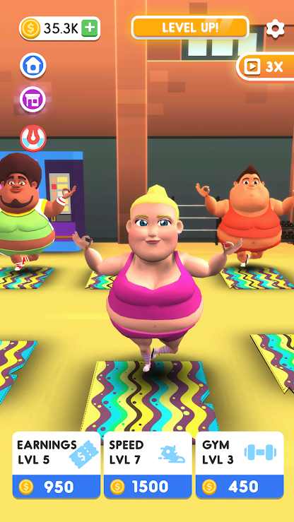 减肥闲散的健身房