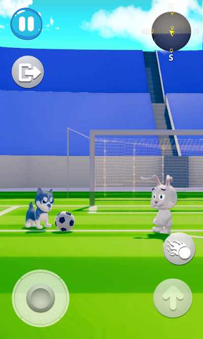 说话的小狗和小鸡