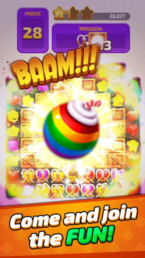 糖果大地 - 甜蜜匹配3谜题