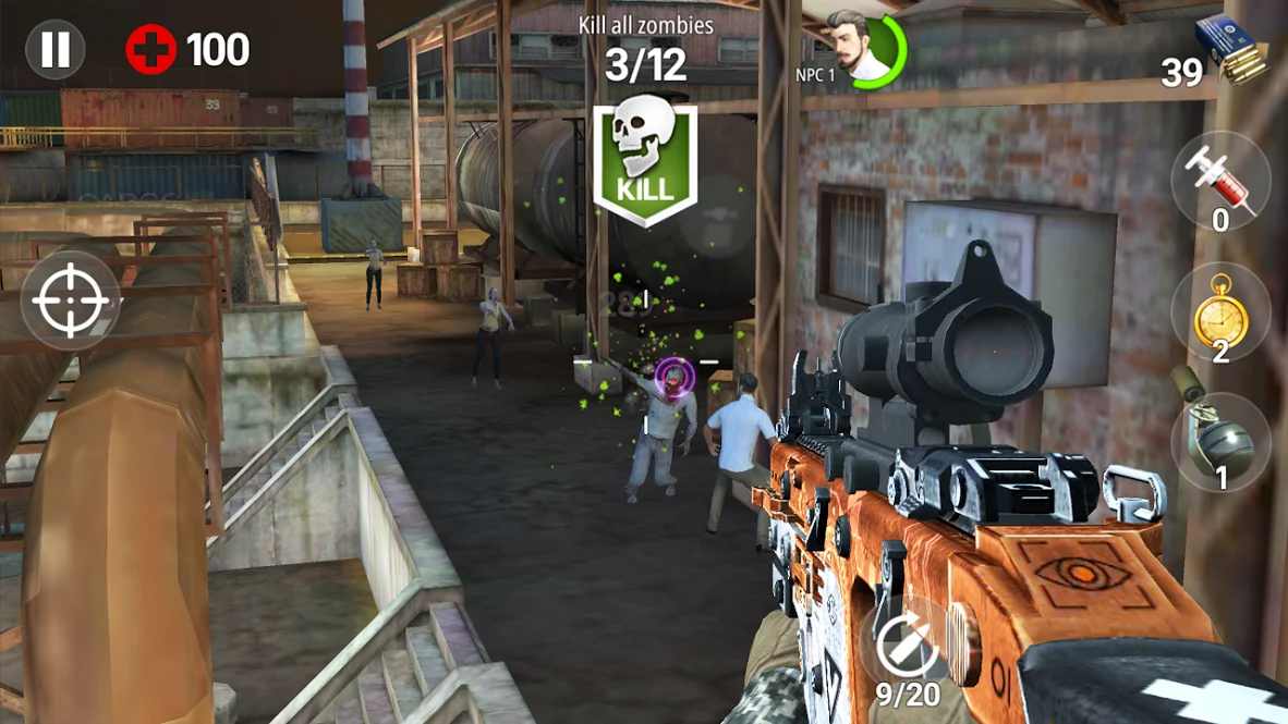 死亡开火：僵尸射击