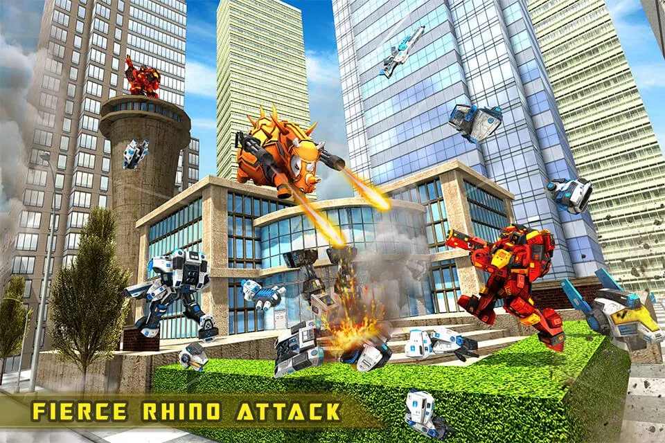 犀牛机器人汽车改造游戏 犀牛机器人汽车改造游戏