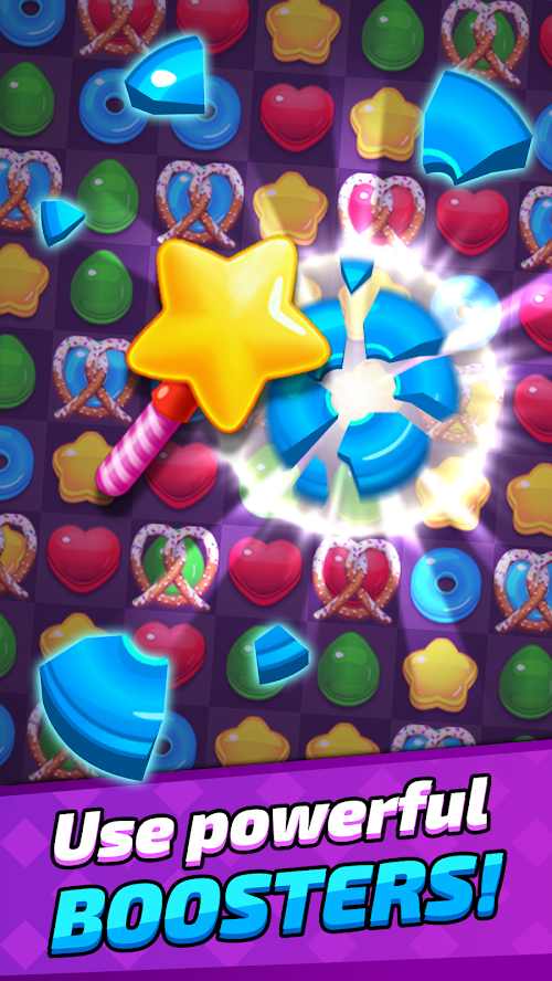 糖果大地 - 甜蜜匹配3谜题