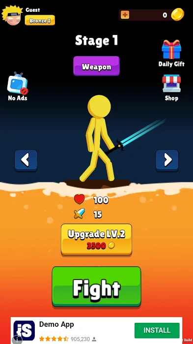 蜘蛛火柴人战斗3