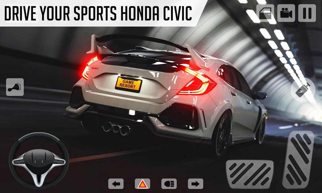 本田思域模拟驾驶