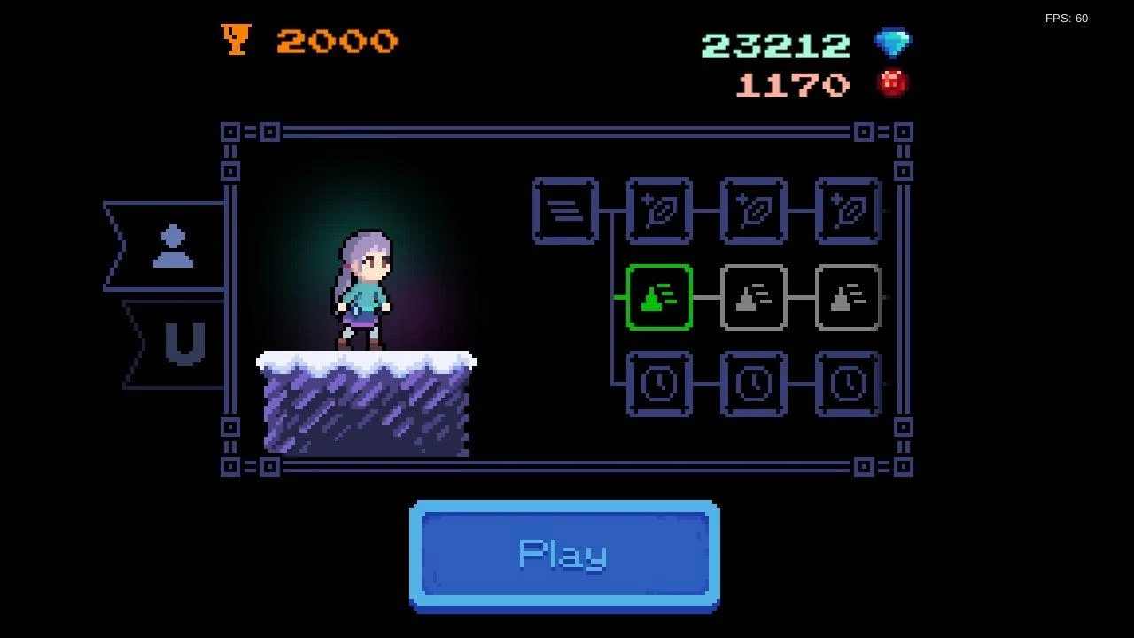 无尽的像素跑酷