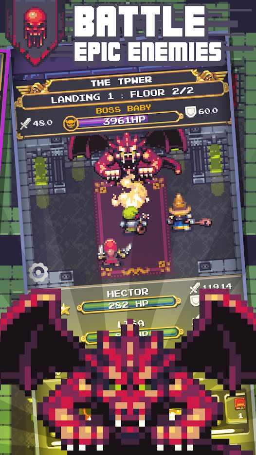 地下城:空闲的地下城爬行者 地下城:空闲的地下城爬行者