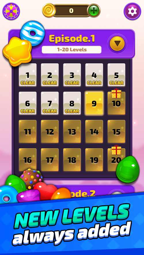 糖果大地 - 甜蜜匹配3谜题