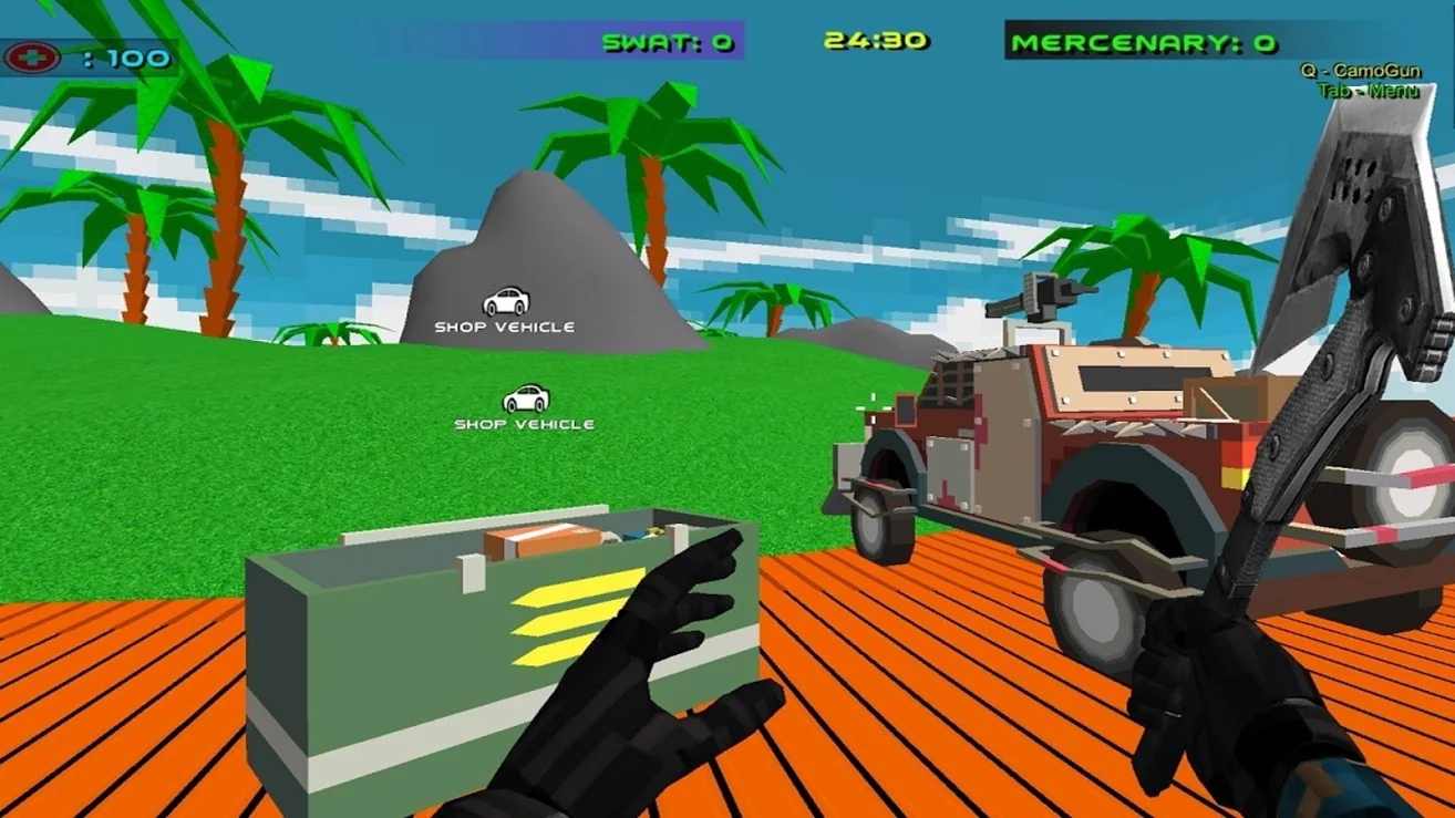 射击风暴车战争