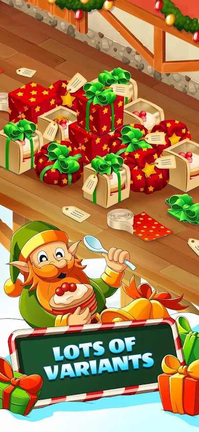 空闲圣诞老人工厂