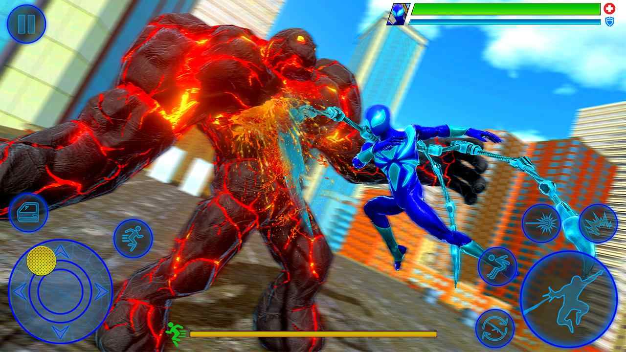 蜘蛛绳铁格斗模拟