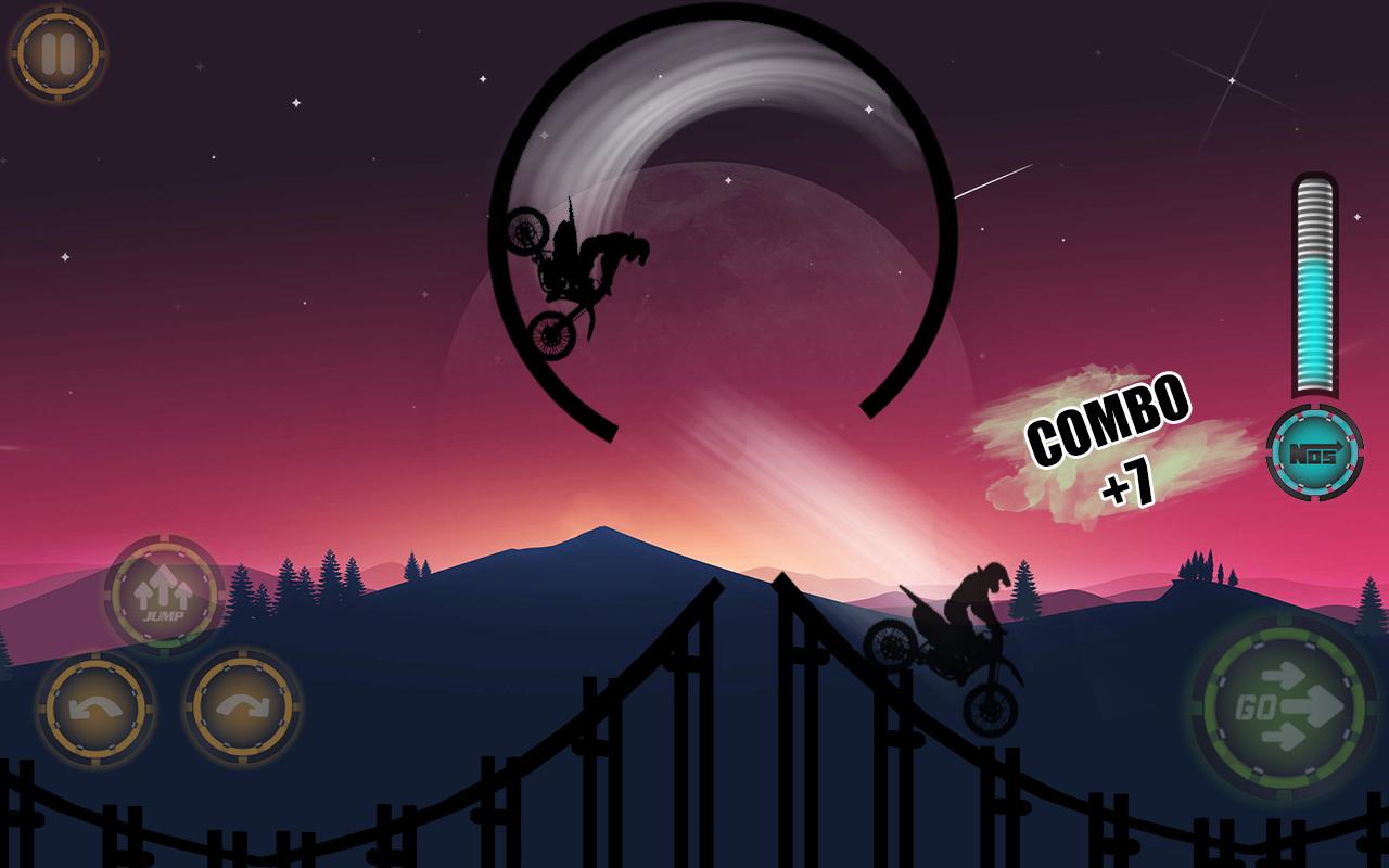 影子自行车特技比赛 影子自行车特技比赛