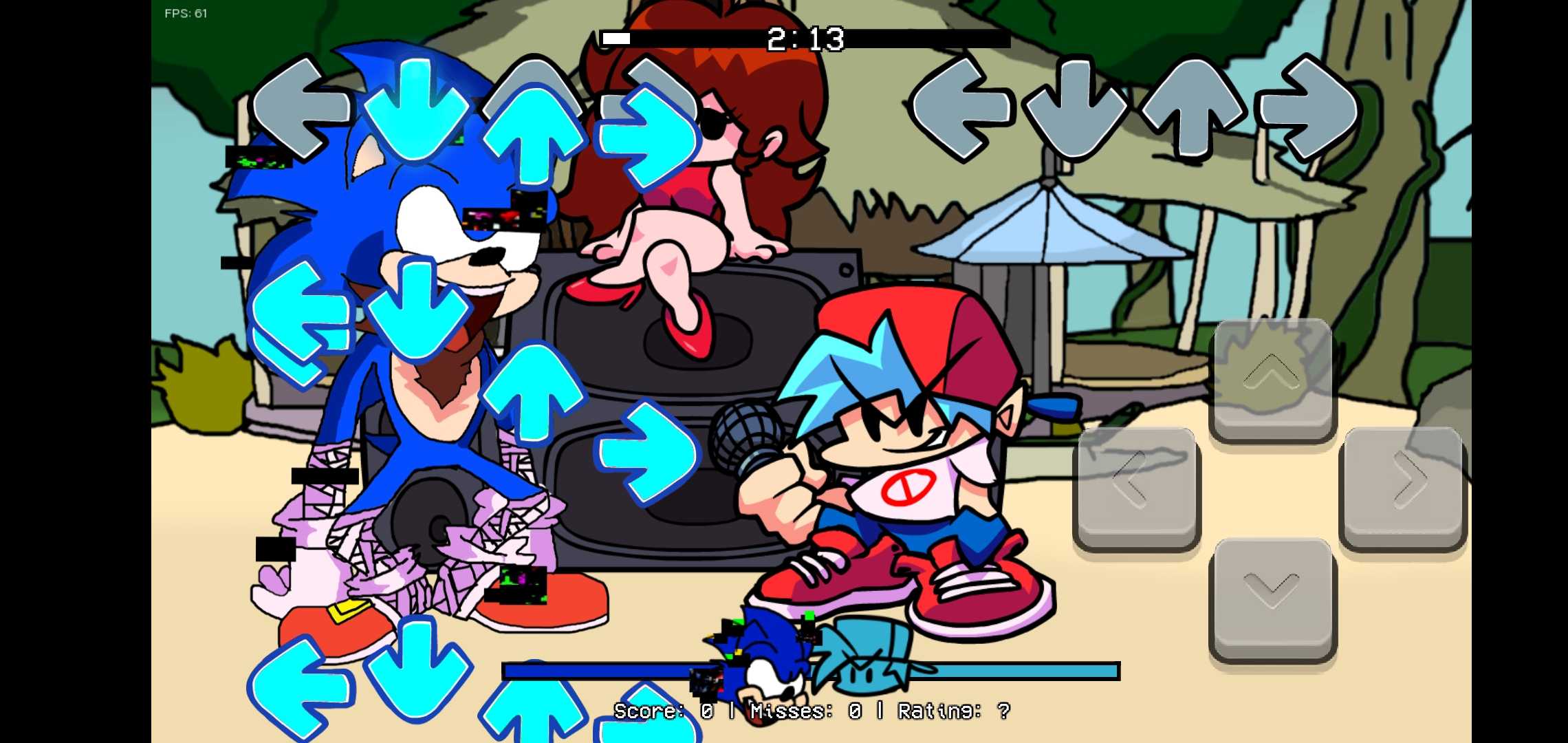 FNF错误化音爆索尼克