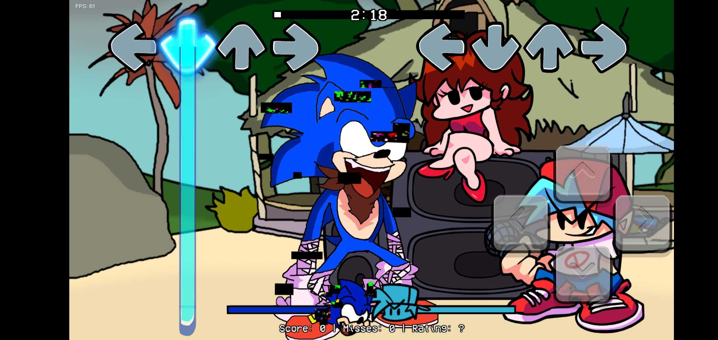 FNF错误化音爆索尼克