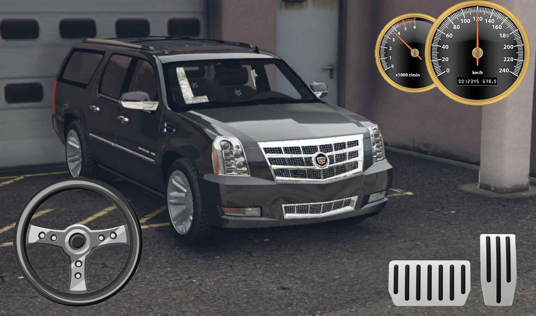 凯迪拉克suv模拟器