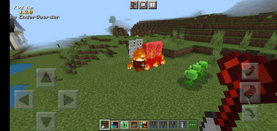 我的世界植物大战僵尸模组