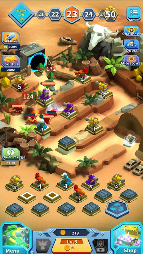 炮塔合并塔防 炮塔合并塔防