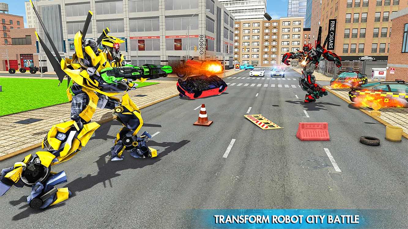 直升机机器人车改造