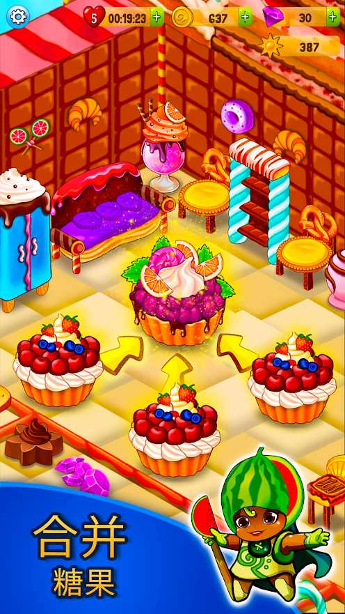 甜蜜大陆:合并糖果 甜蜜大陆:合并糖果
