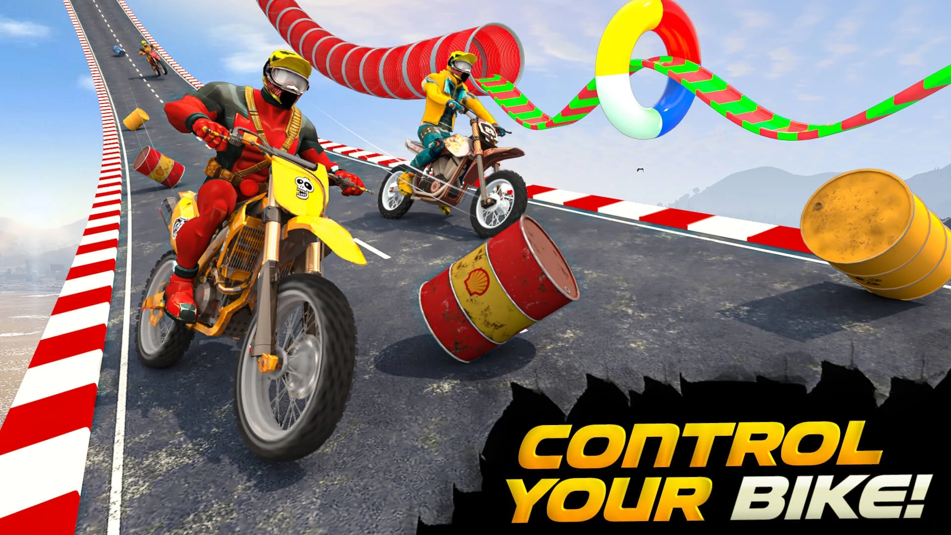 超级英雄自行车特技 超级英雄自行车特技