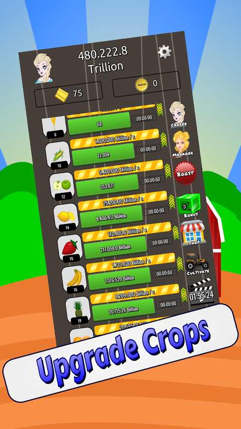 闲置农民模拟器