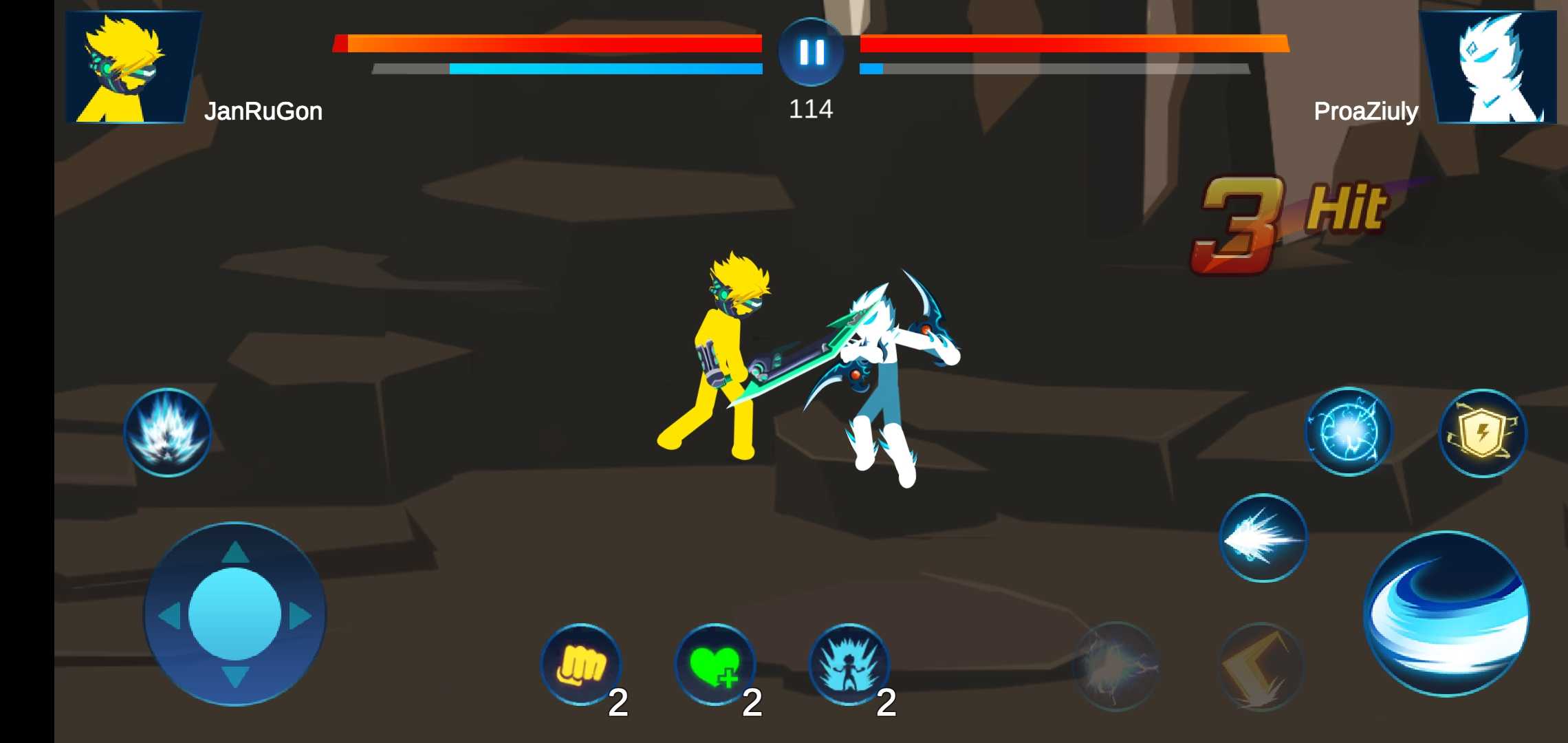 火柴人英雄战斗