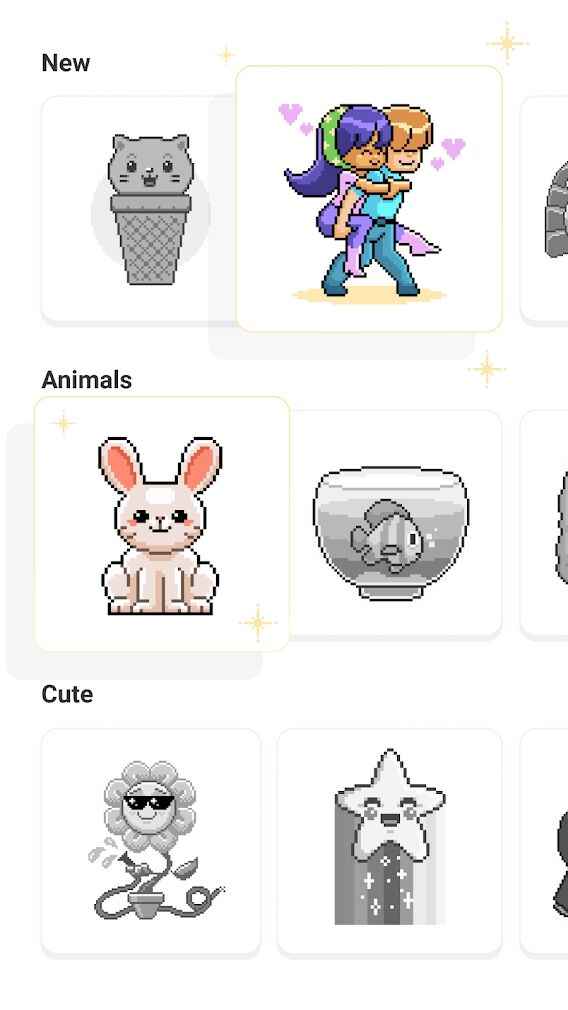 数字填色：免费着色本