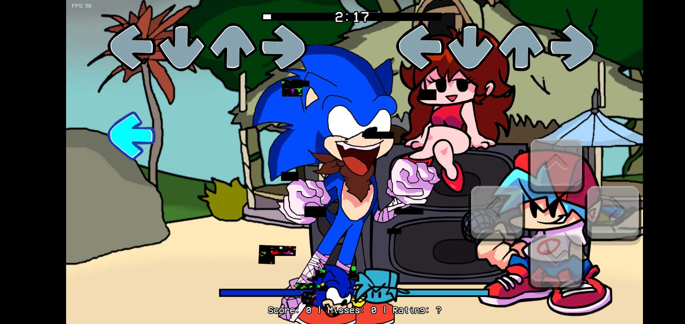 FNF错误化音爆索尼克