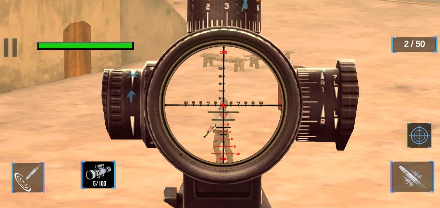 真实狙击手射击