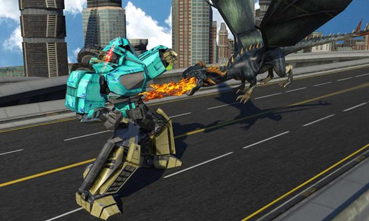 龙机器人超级英雄