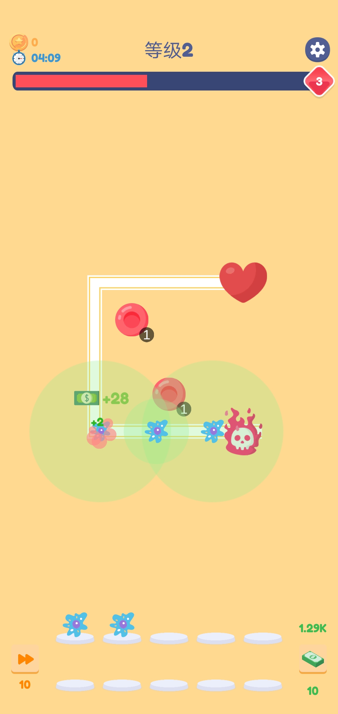 放置塔防：病毒入侵