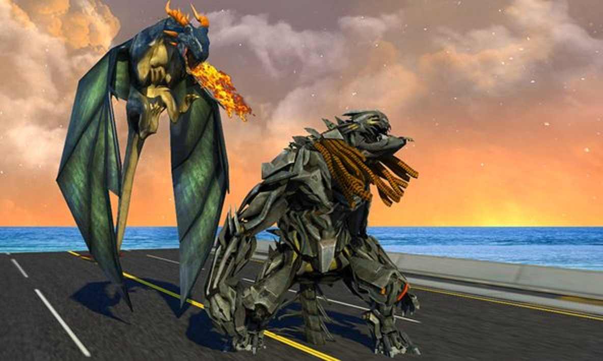 龙机器人超级英雄