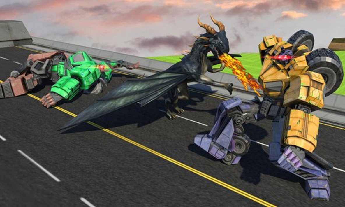 龙机器人超级英雄