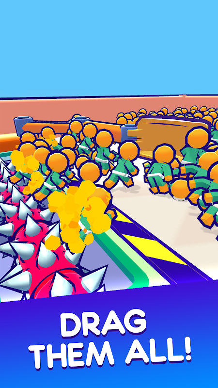 将它们全部拖进洞里