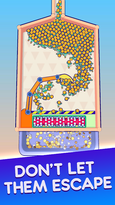 将它们全部拖进洞里