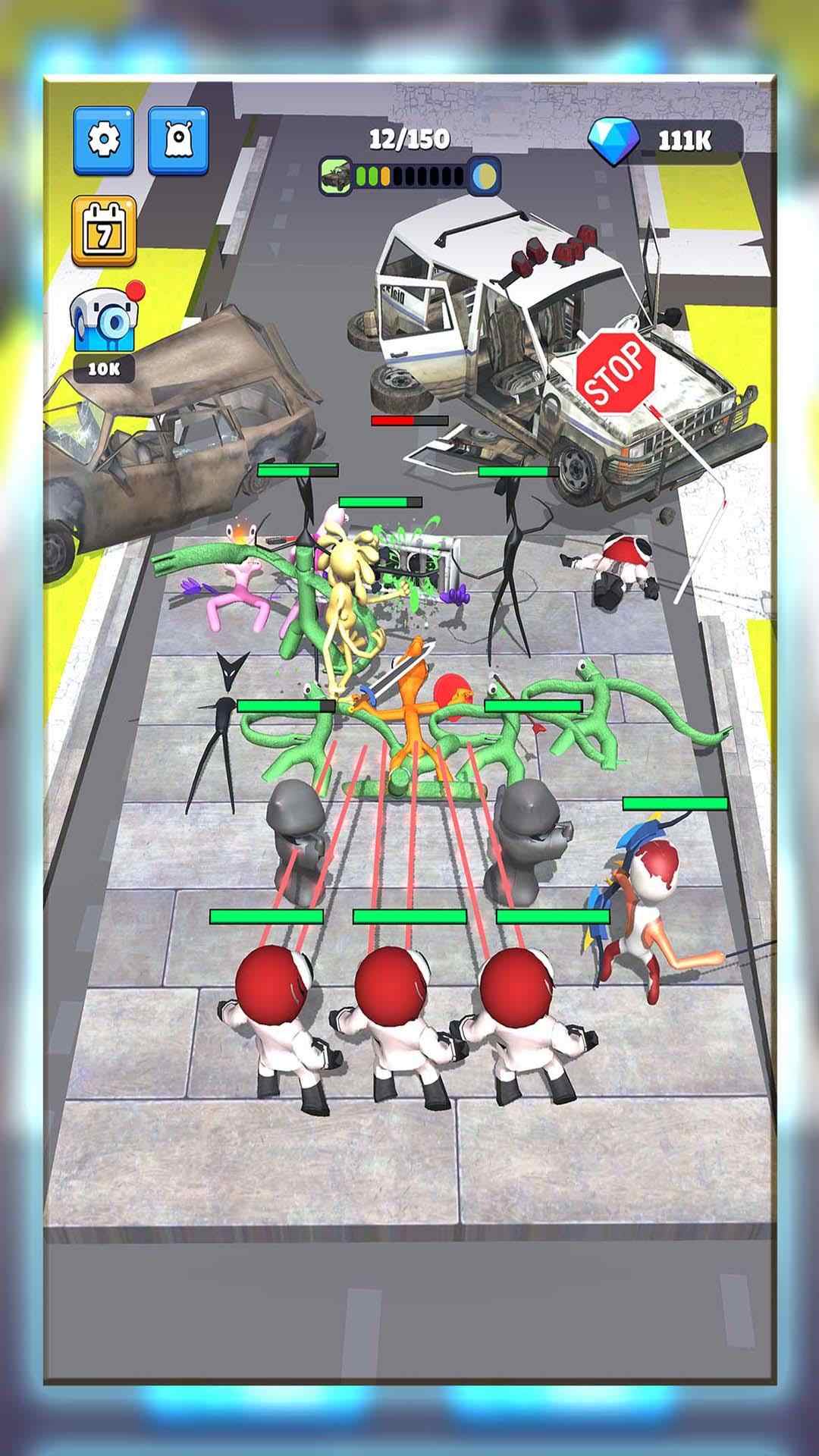 彩虹朋友合并怪物